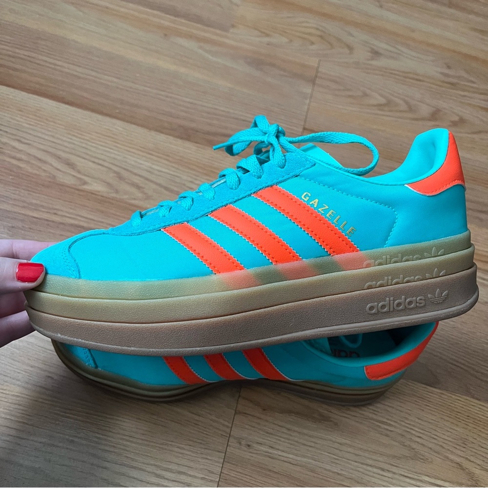 Adidas Gazelle Bold Platform Sneakers - Picture 12 of 13